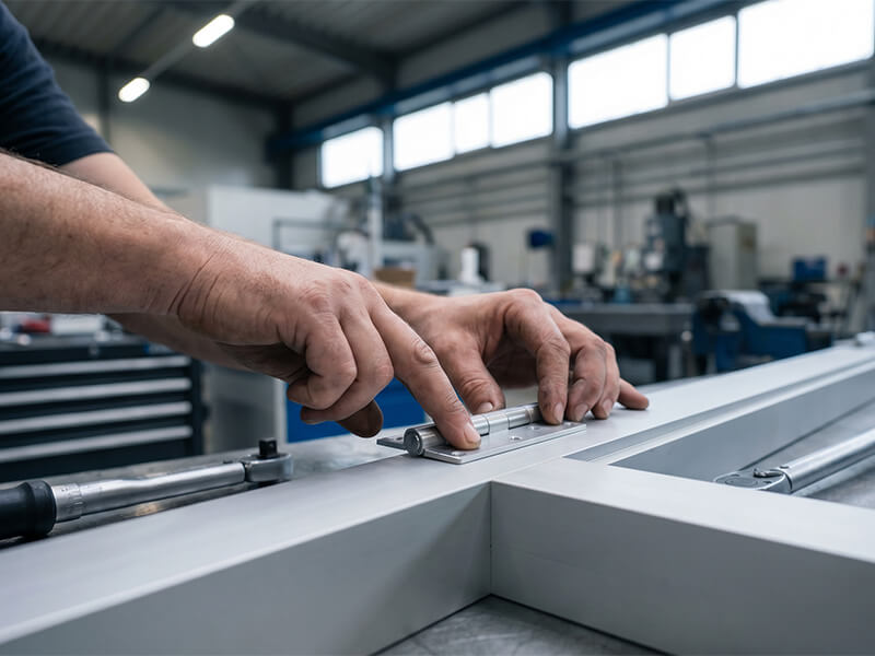 Fabricación de puertas de aluminio a medida